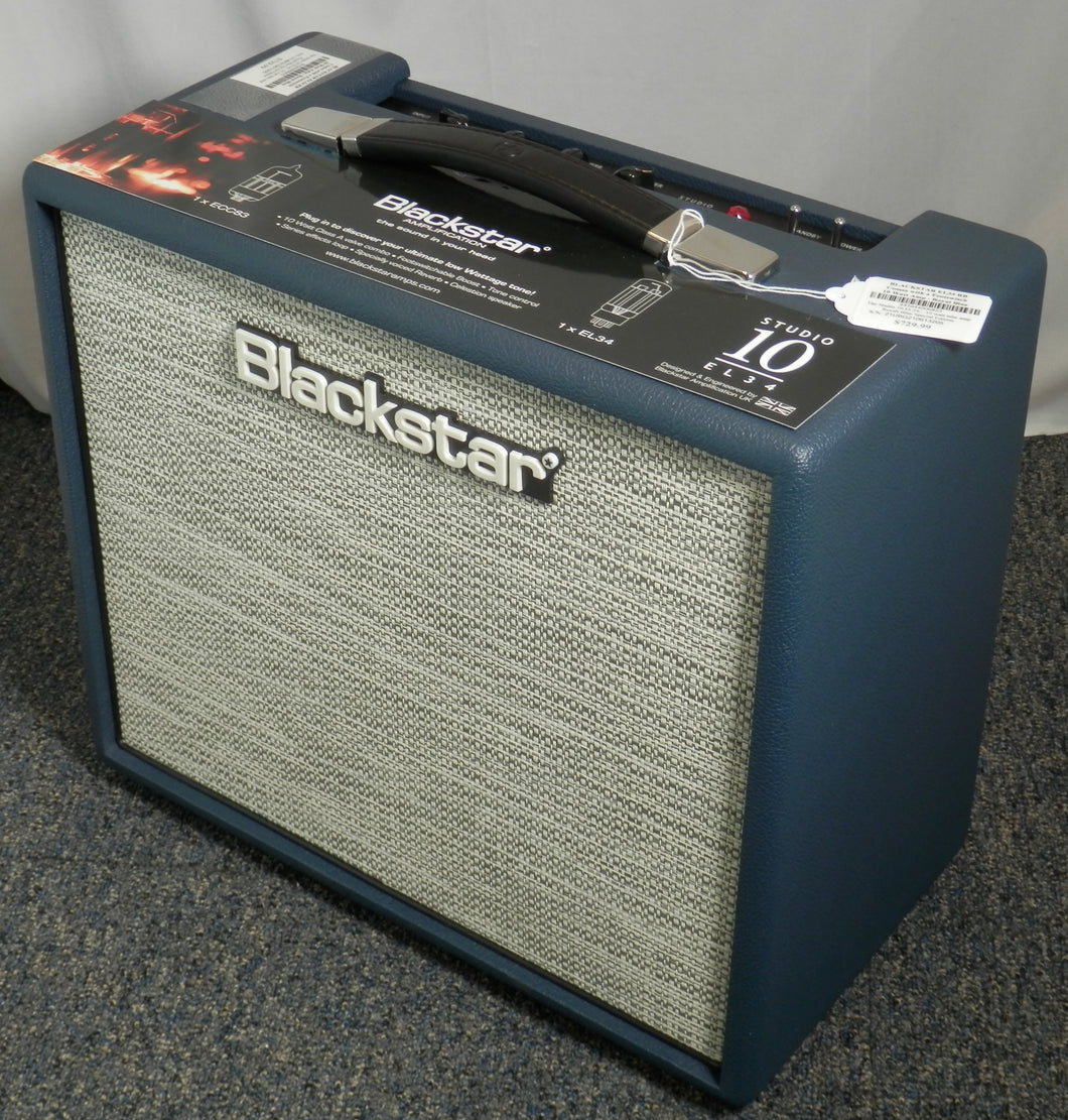 Blackstar Studio 10 EL34 RB Royal Blue 10 watt Tube Guitar Combo Amp
