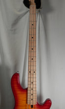 Load image into Gallery viewer, Lakland 44-02 DLX Skyline Deluxe 4-String Quilt Cherry Sunburst Maple Fingerboard
