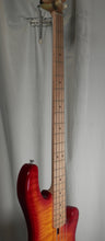 Load image into Gallery viewer, Lakland 44-02 DLX Skyline Deluxe 4-String Quilt Cherry Sunburst Maple Fingerboard
