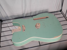 Load image into Gallery viewer, Real Life Relics Tele Body Surf Green Aged Relic&#39;d Solid Body 4lb 7oz
