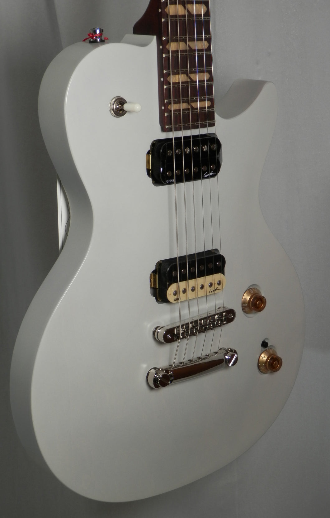 Godin Summit Classic HT Trans White Electric Guitar (Model # 050475)