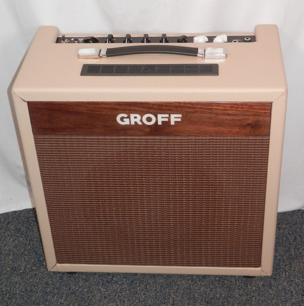Groff Custom 20 1x12 Tube Combo Amp (Celestion G12M speaker) used 2021