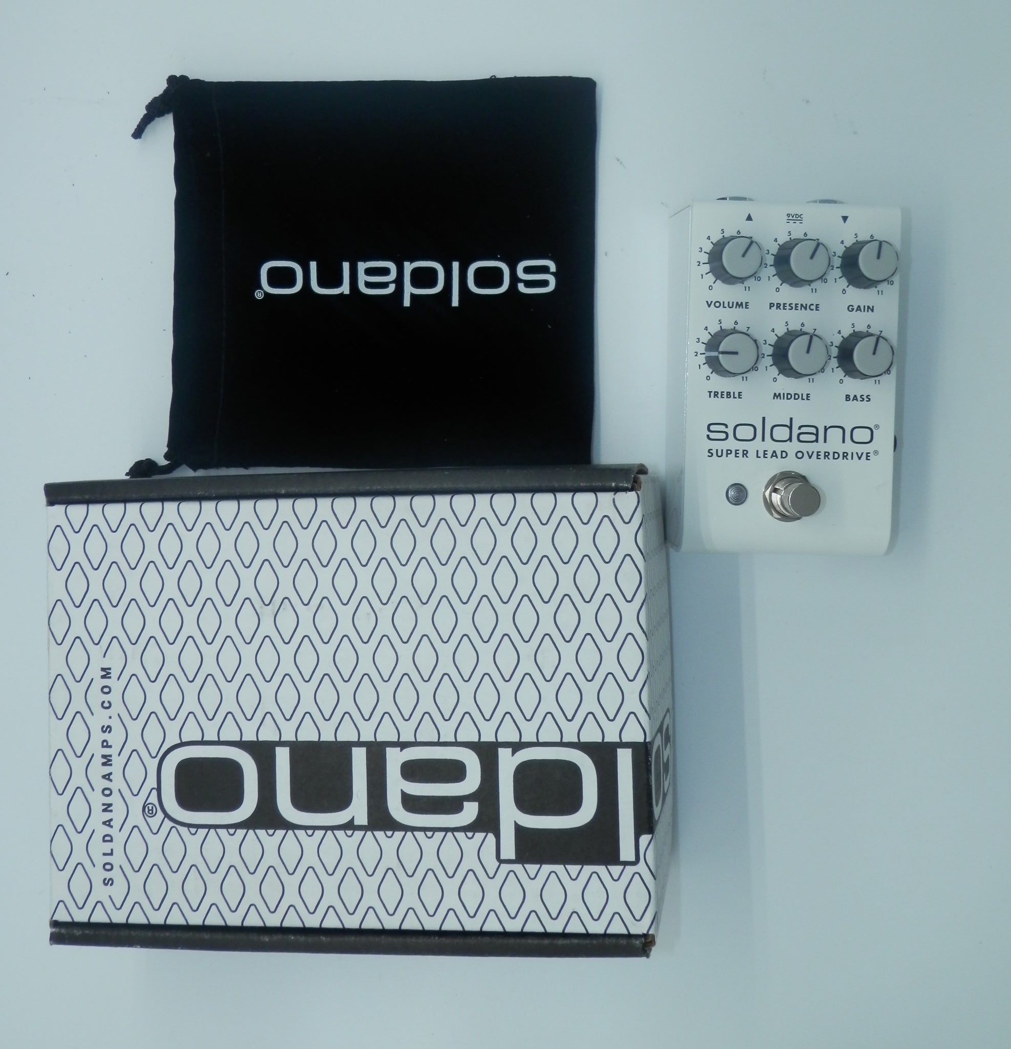 soldano slo super lead overdrive pedal Soldano SLO Super Lead Overdrive effect pedal used – Al Bien's West Chester Music Store