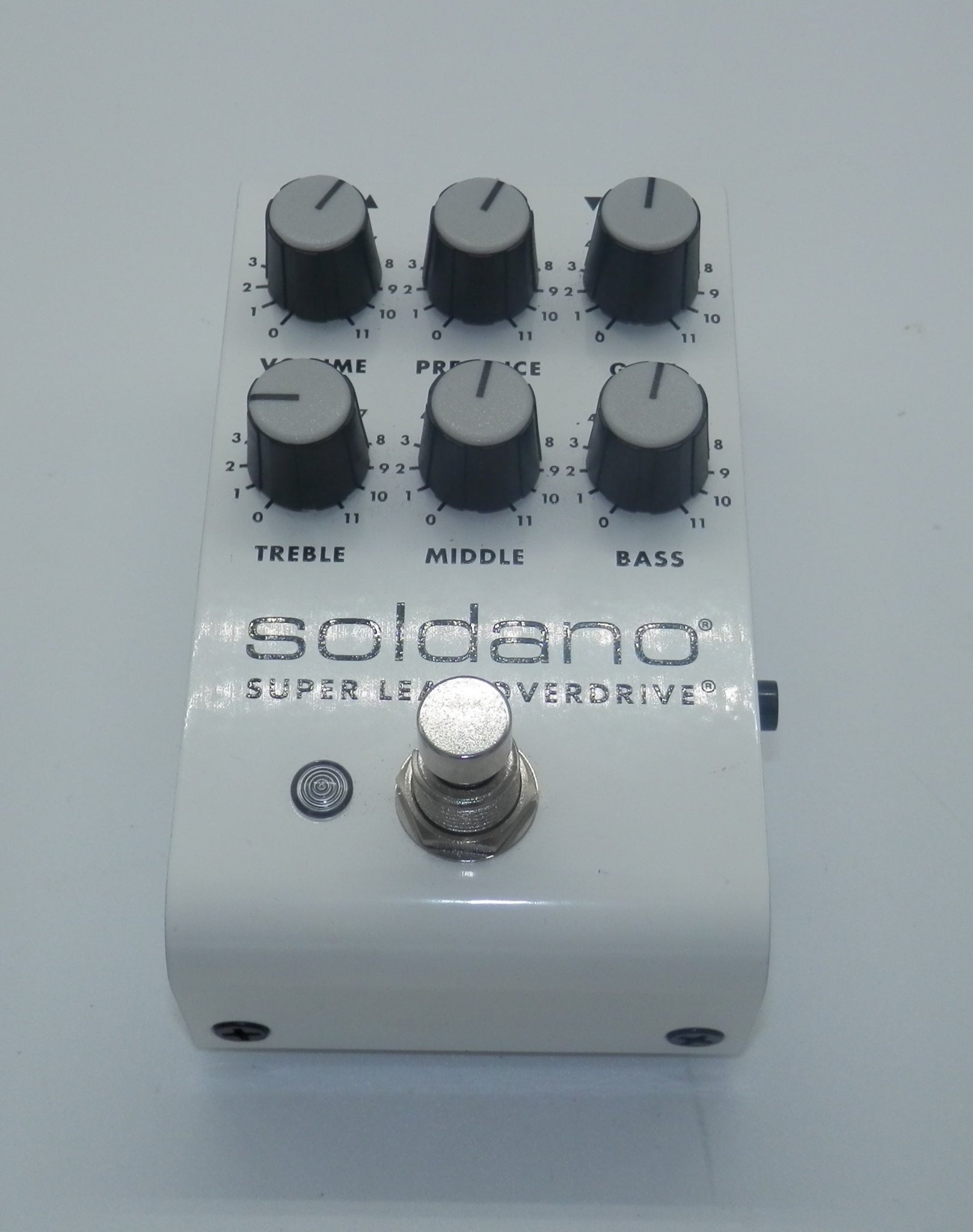 soldano pedal Soldano SLO Super Lead Overdrive effect pedal used – Al Bien's West Chester Music Store
