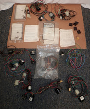 Load image into Gallery viewer, Leslie Rotary Speaker Cabinet and Console Lot of Miscellaneous Connectors, Adapters, Leslie Parts
