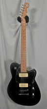Load image into Gallery viewer, Reverend Charger 290 Midnight Black Roasted Maple Korina Solid Body
