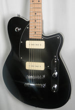 Load image into Gallery viewer, Reverend Charger 290 Midnight Black Roasted Maple Korina Solid Body
