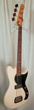 Load image into Gallery viewer, G&amp;L Tribute Series Fallout Bass Short Scale Olympic White Rosewood Fretboard
