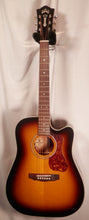 Load image into Gallery viewer, Guild D-140CE ATB 100 | All Solid  Dreadnought Acoustic Electric Cutaway  Antique Burst Gloss Guitar
