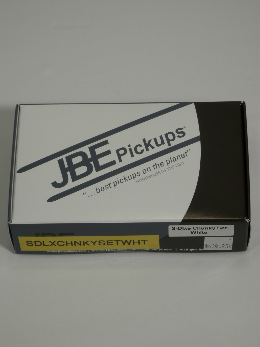 Joe Barden Engineering (JBE Pickups) S-Deluxe Chunky Set, White