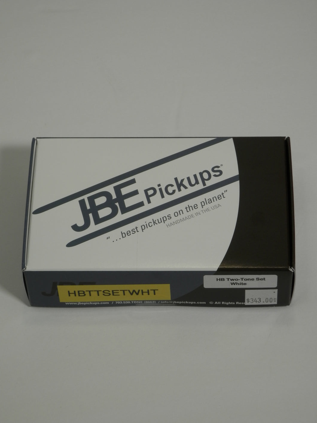 Joe Barden Engineering (JBE Pickups) HB Two/Tone Pickup Set White