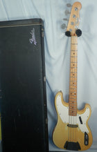 Load image into Gallery viewer, Fender Telecaster Bass Butterscotch Blonde with original case vintage 1968-69 Tele Bass used
