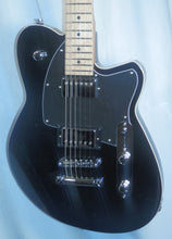 Load image into Gallery viewer, Reverend Charger HB Midnight Black Roasted Maple Hard Tail new
