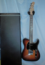 Load image into Gallery viewer, G&amp;L USA ASAT Classic Bluesboy 90 Sunburst with case used
