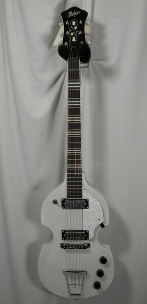 Hofner HI-459-PE-PW Ignition Violin Guitar Pearl White new old stock / B-stock