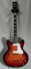 Load image into Gallery viewer, Vox Bobcat V90-SB Sunburst Semi-Hollow Electric with hard case
