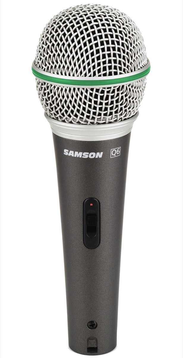 Samson Q6 Dynamic Vocal Microphone SAQ6