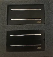 Load image into Gallery viewer, Joe Barden Engineering (JBE Pickups) HB T/T Set Black Two-Tone Humbucker pickup set
