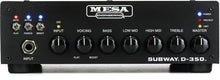 Load image into Gallery viewer, Mesa Boogie Subway D-350 Ultra Compact Bass Amp Head new
