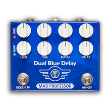 Load image into Gallery viewer, Mad Professor Dual Blue Delay Custom

