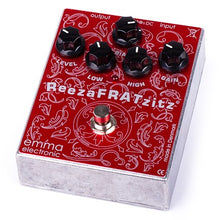 Load image into Gallery viewer, EMMA Electronic RF-2 ReezaFRATzitz II Distortion guitar effect pedal
