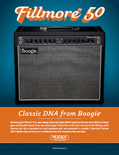 Load image into Gallery viewer, Mesa Boogie Fillmore 50 2-Channel 60-Watt 1x12&quot; Guitar Combo Various (In Stock Sealed Carton)
