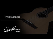 Load and play video in Gallery viewer, Godin 049691 Etude nylon string acoustic classical guitar

