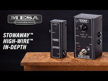 Load and play video in Gallery viewer, Mesa Boogie Stowaway Compact Input Buffer Input Buffer with Discrete Class A Circuit + RFI Filtering

