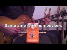Load and play video in Gallery viewer, Mad Professor Hand Wired Amber Overdrive guitar effect pedal
