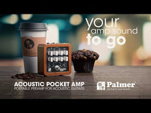 Load and play video in Gallery viewer, Palmer Pocket Amp Acoustic - Portable Preamp for Acoustic String Instruments
