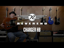 Load and play video in Gallery viewer, Reverend Charger HB Midnight Black Roasted Maple Hard Tail new
