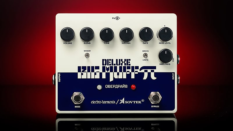 Electro-Harmonix Sovtek Deluxe Big Muff Pi Fuzz Distortion