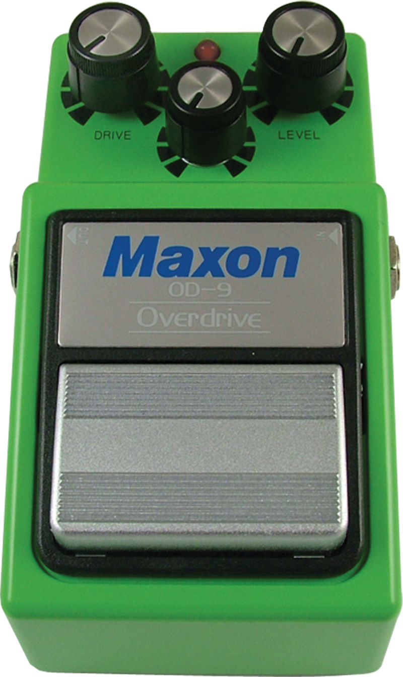 Maxon 9-Series OD-9 Overdrive guitar effect pedal