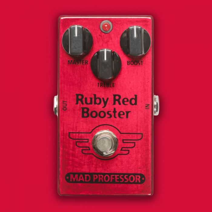 Mad Professor Ruby Red Booster guitar effect pedal