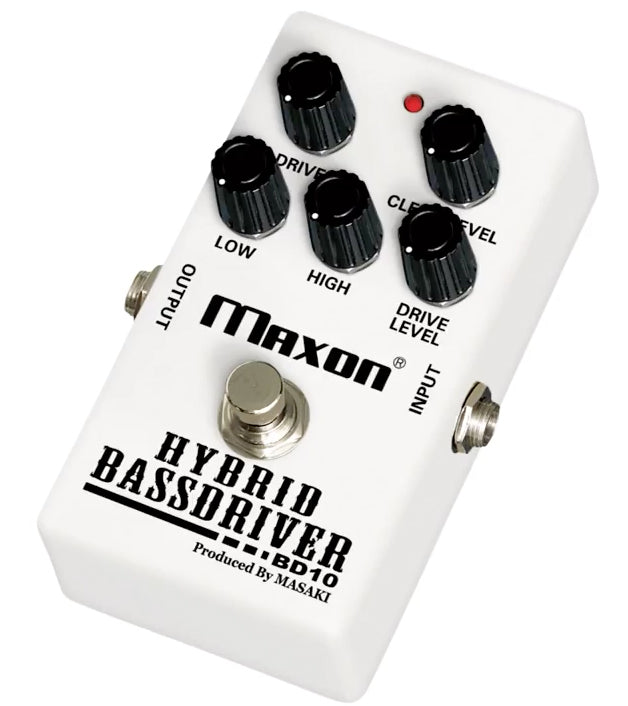 Maxon BD10 Hybrid Bass Driver bass effect pedal