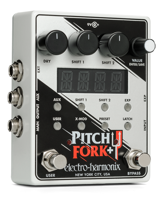Electro-Harmonix Pitch Fork+ Polyphonic Pitch Shifter/Harmony Pedal