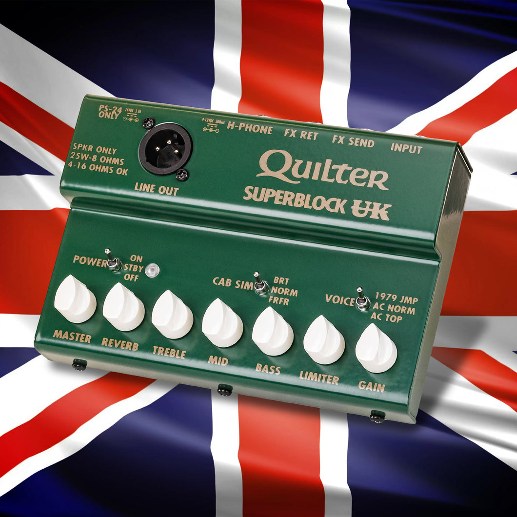 Quilter SuperBlock UK Amp Head System for Pedalboard