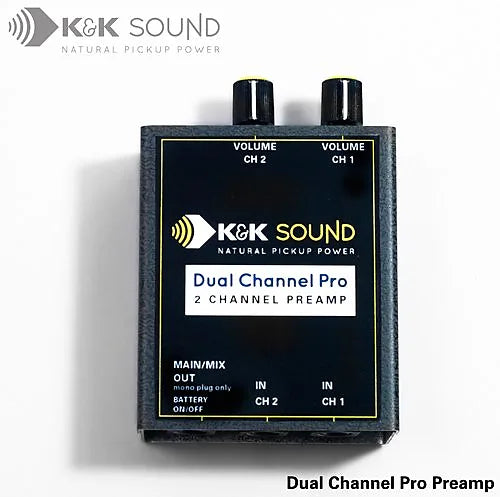 K&K Sound Dual Channel Mono Pro Preamp