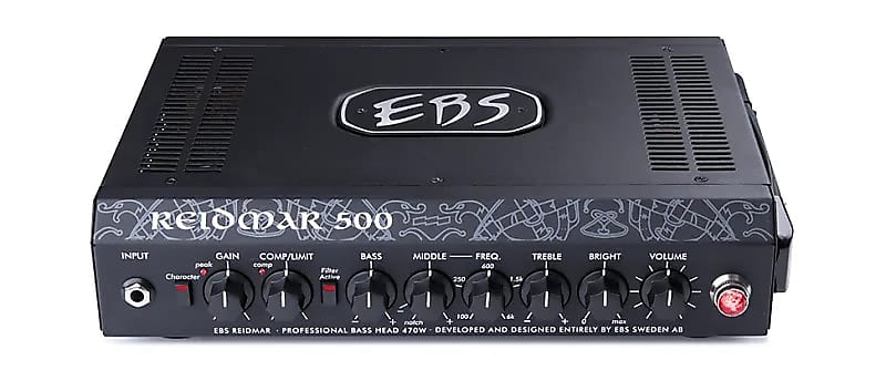 EBS RD500 Reidmar 500 Watts digital portable bass guitar head with drive control