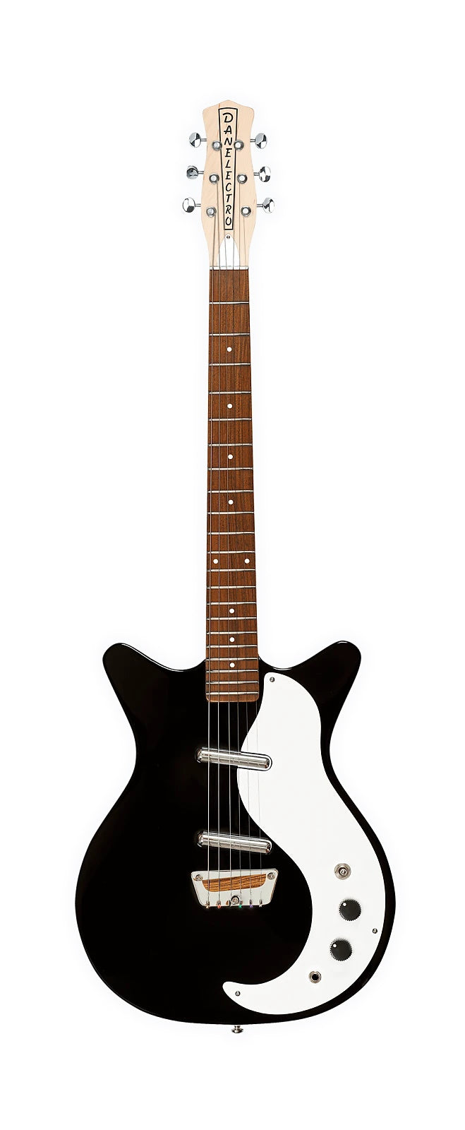 Danelectro Stock '59 Black Electric Guitar