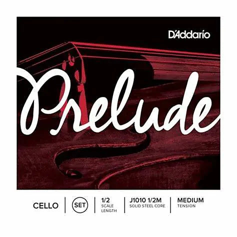 D'Addario J1010 1/2M Prelude 1/2 Cello Strings - Medium