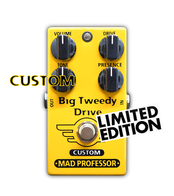 tweed pedal Mad Professor Custom Big Tweedy Drive with Super Tweed mod Limited Edi – Al Bien's West Chester Music Store