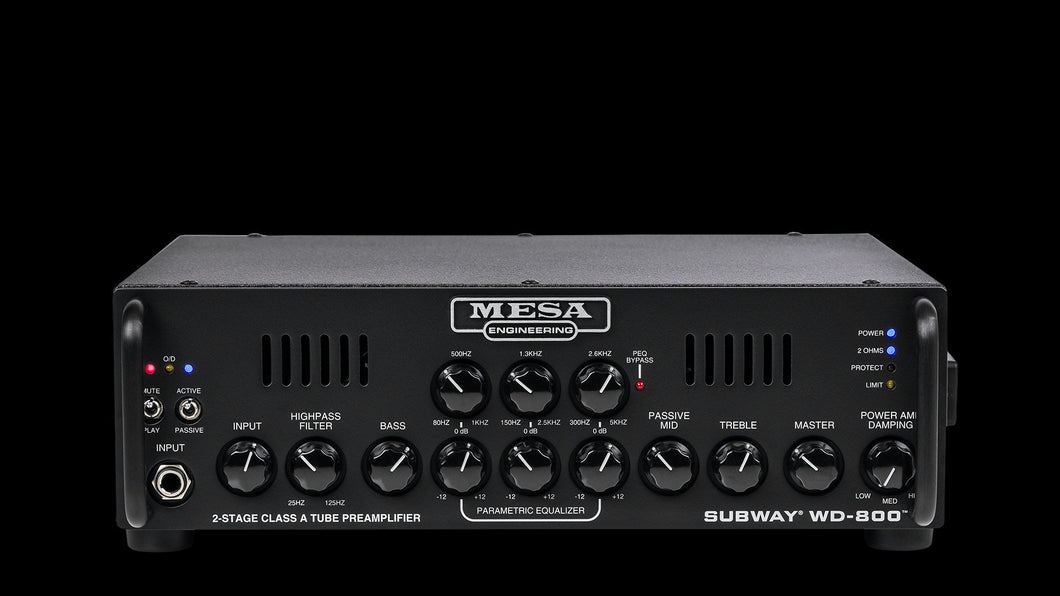 Mesa Boogie Subway WD-800 Lightweight Hybrid 800-watt Bass Head