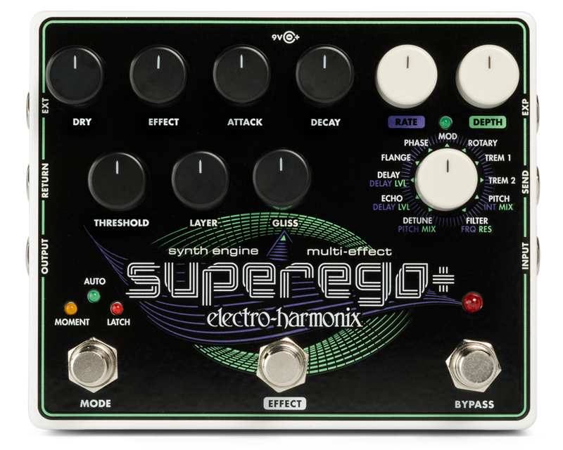 Electro-Harmonix Superego+ Synth Engine / Multi-Effects