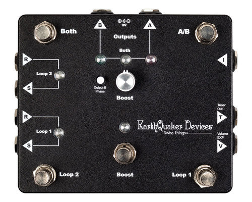 EarthQuaker Devices Swiss Things Pedalboard Reconciler guitar effect pedal controller